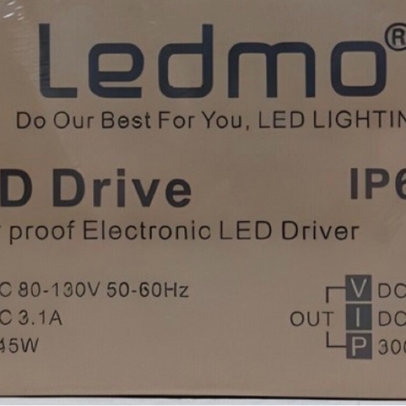 NEW IN BOX LEDMO IP67 LED POWER SUPPLY 12 v 300 watts DC12V25 A AC/DC DRIVER - Picture 3 of 4